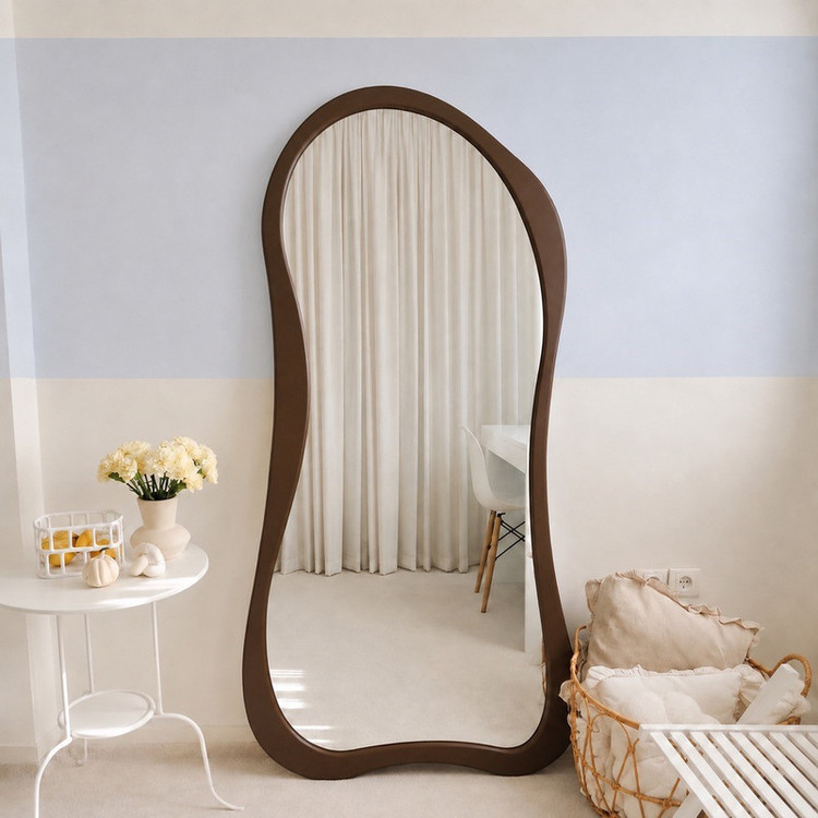 آینه قدی الف مدل دفرمه غزال کد 160-60