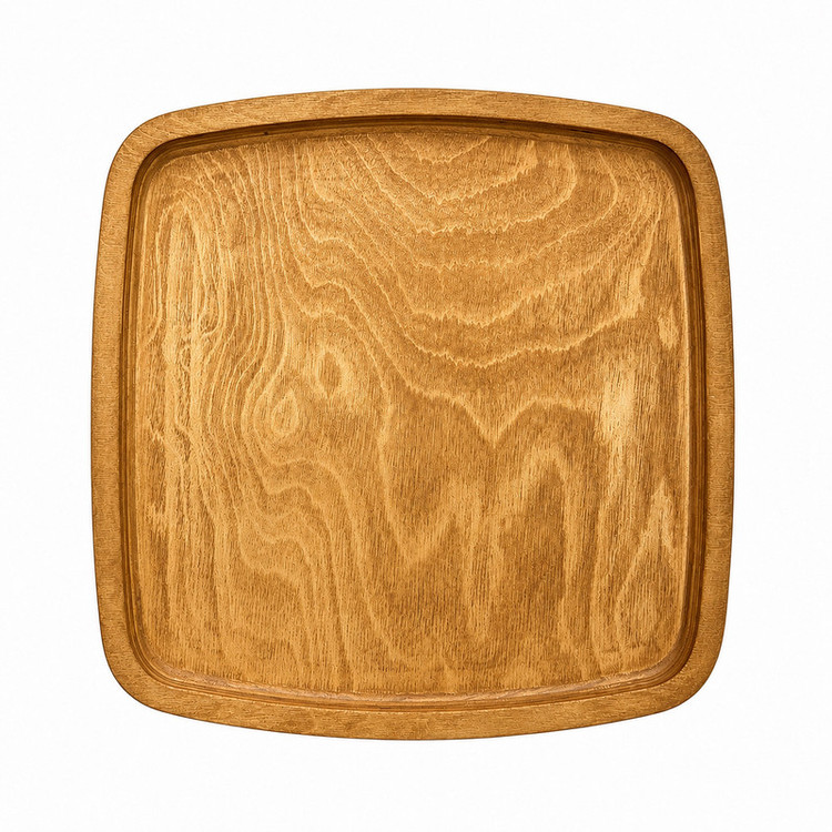 سینی بدون دسته مدل مربع سایز 30x30 سانتی متر