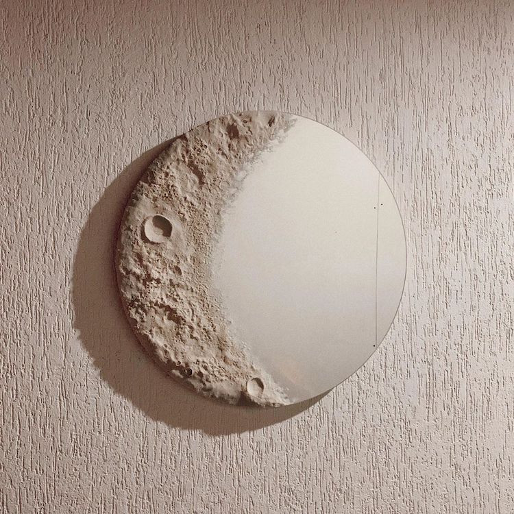 آینه مدل ماه پتینه کد 20cm