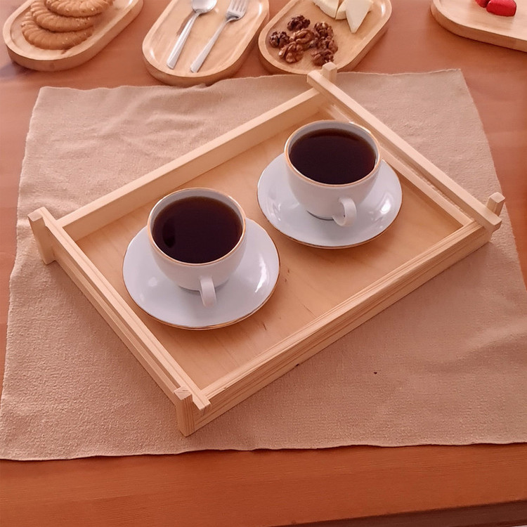 سینی سرو مدل راشا سایز 36x25 سانتی متر