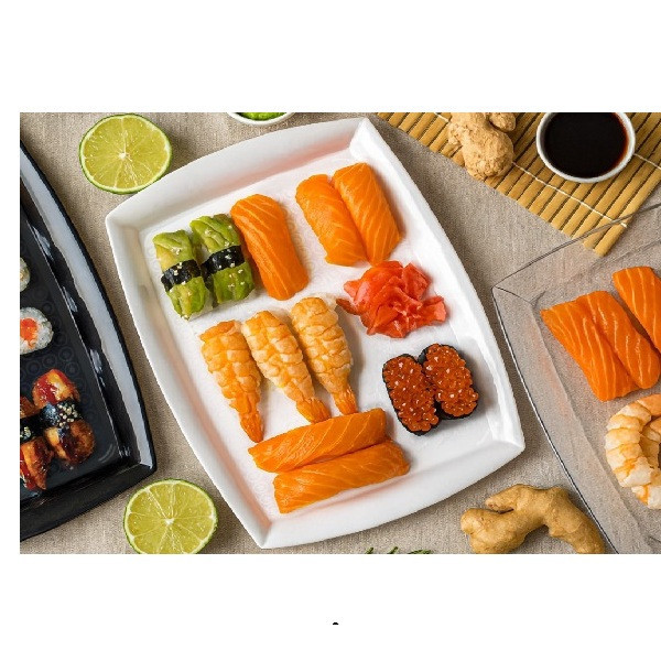 سینی بدون دسته مدل اکلر سایز 30*22 سانتی متر