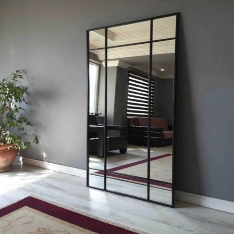 آینه مدل قدی چوبی طرح نسیم w-180