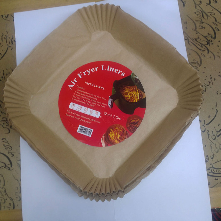 کاغذ روغنی سرخ کن مدل ایر فرایر Liners/20 بسته 100 عددی