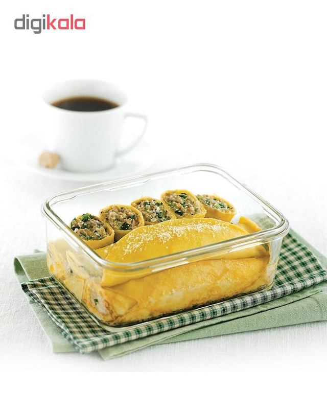 ظرف نگهدارنده گلس لاک مدل GL-1789 مجموعه 2 عددی