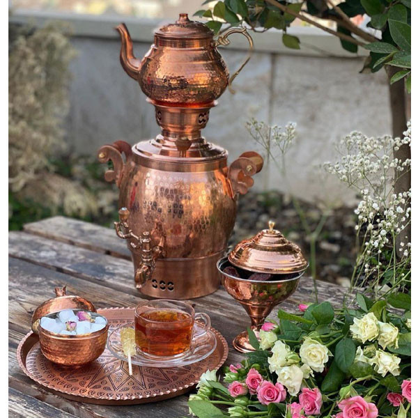 سینی مسی مدل گرد کد ZH45