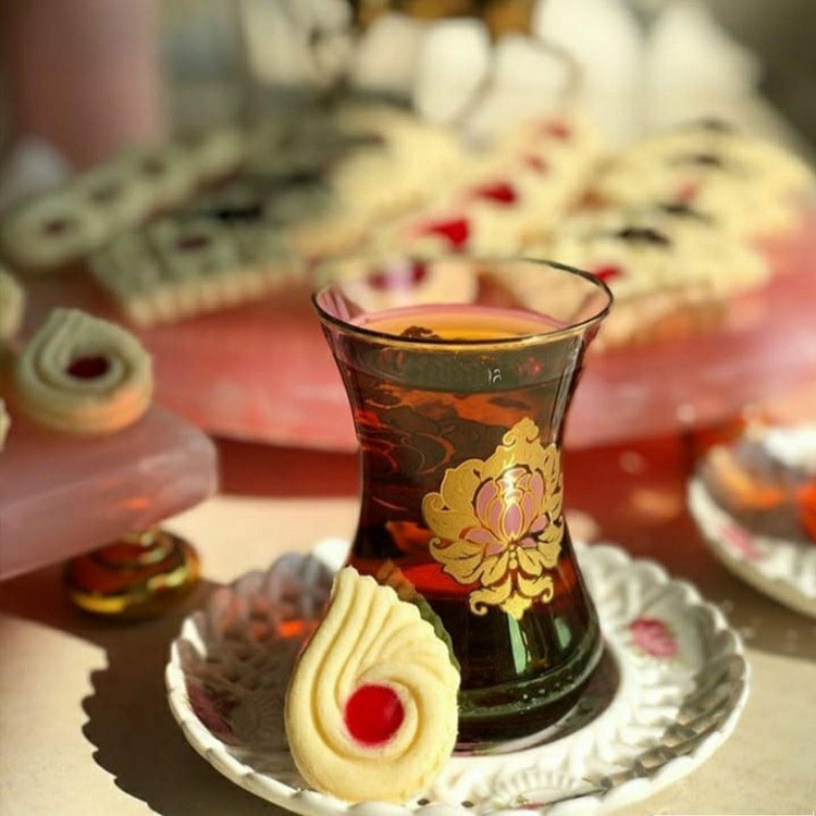 کاتر شیرینی پزی به گز مدل پر طاووس مجموعه 2 عددی