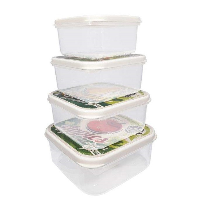 ظرف نگهدارنده هوبی لایف مدل H-020979 مجموعه 4 عددی