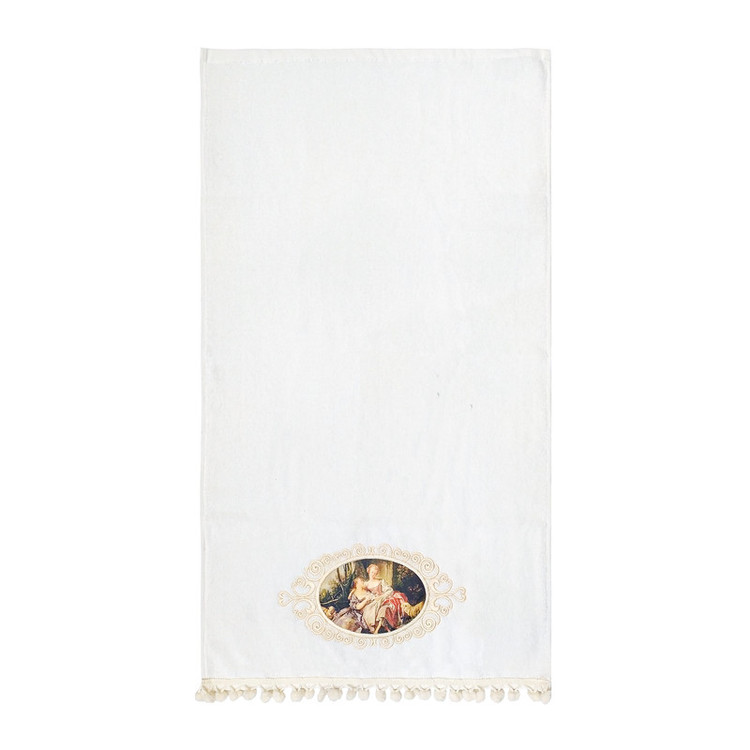 حوله دستی آدنو مدل Bride سایز 40x80 سانتی متر