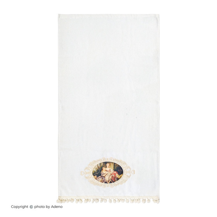 حوله دستی آدنو مدل Bride سایز 40x80 سانتی متر