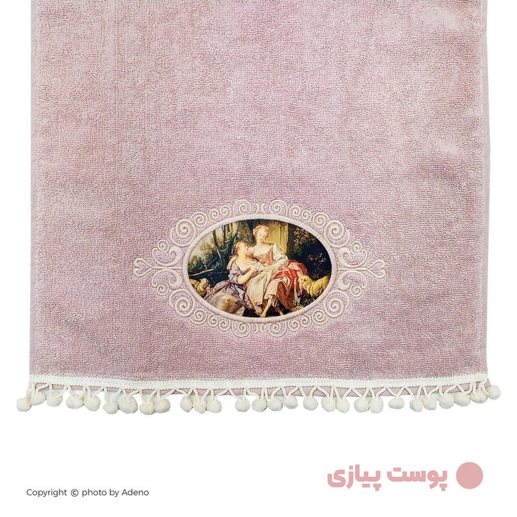 حوله دستی آدنو مدل Bride سایز 40x80 سانتی متر