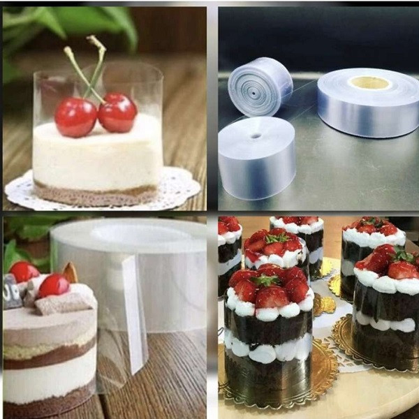 ابزار تزیین کیک به گز مدل طلق موس و دور چیز کیک کد 15