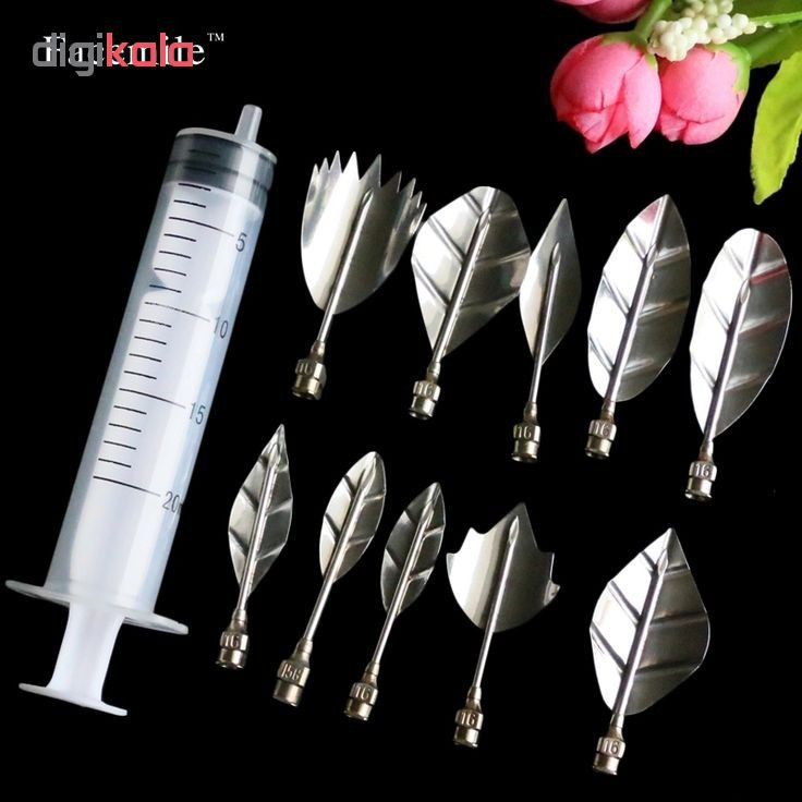 ست ابزار ژله تزریقی مدل D مجموعه 10 عددی