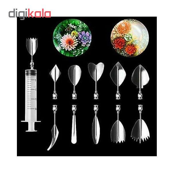 ست ابزار ژله تزریقی مدل D مجموعه 10 عددی