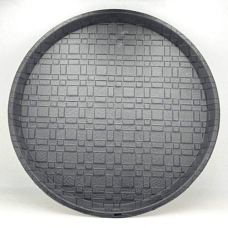 سینی بدون دسته مدل استوپ دار شرطرنجی سایز 35×35 سانتی متر