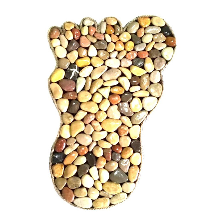 پادری مدل سنگی طرح پا مجموعه 2 عددی