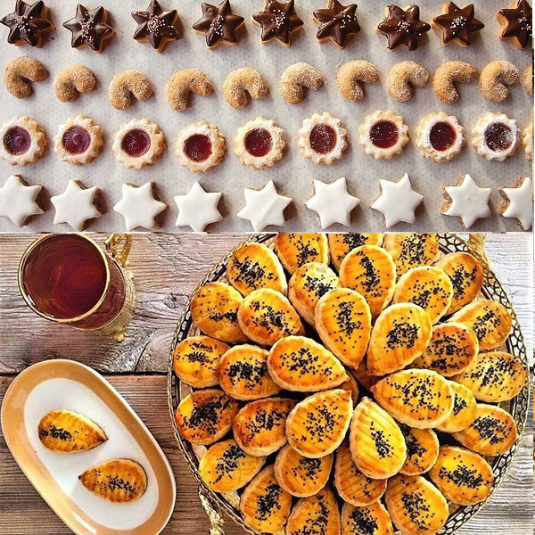 کاتر شیرینی پزی به گز مدل یاس مجموعه 8 عددی