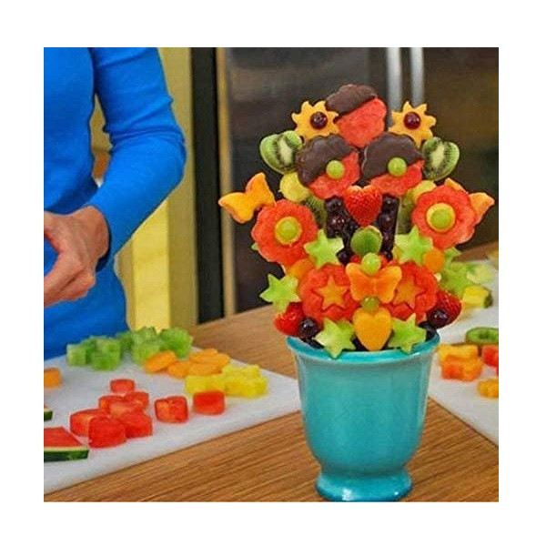 کاتر شیرینی پزی به گز مدل یاس مجموعه 8 عددی