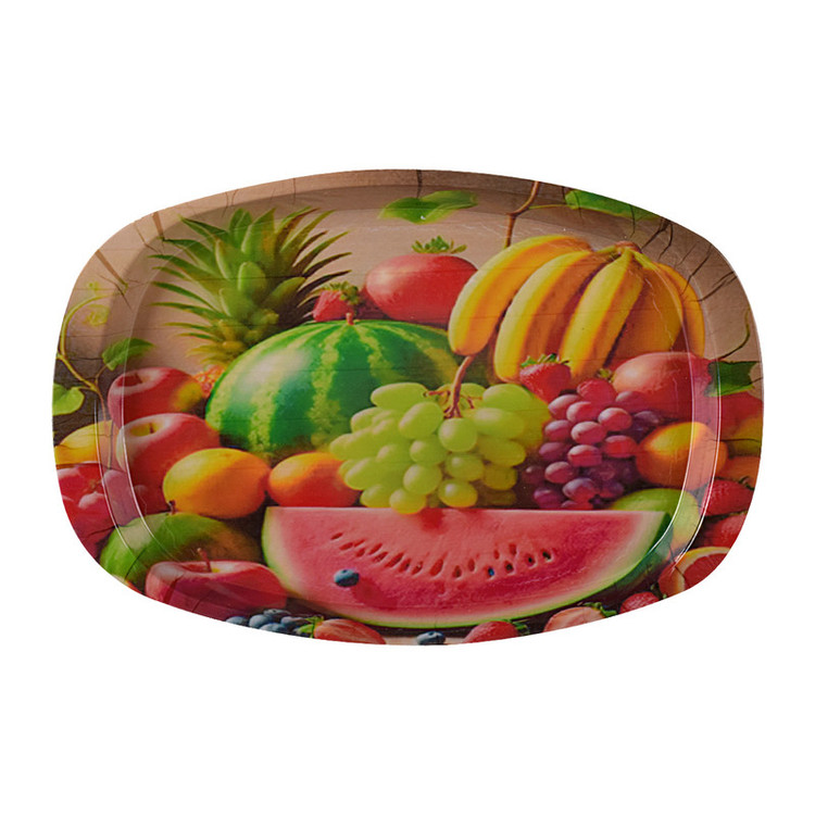 سینی دسته دار مهروز مدل 6652 میوه سایز 21×32 سانتی متر