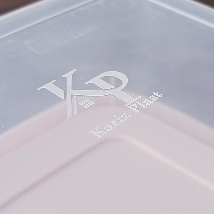 ظرف نگهدارنده با بدنه پلاستیکی کاریز پلاست کد KPV-3S مناسب برای قرار دادن در یخچال و فریزر مجموعه 3 عددی