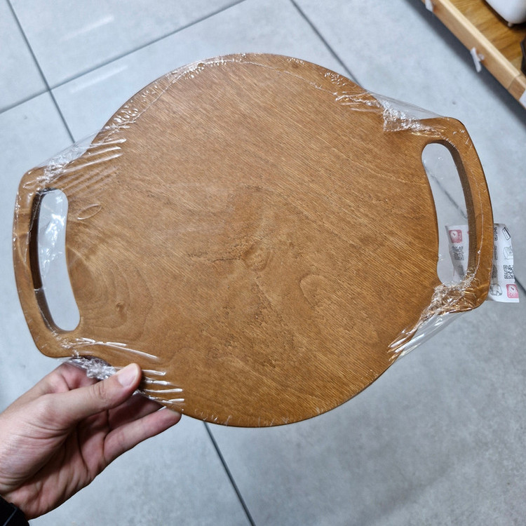 سینی دسته دار مدل گرد کد 0987 سایز 25*25 سانتی متر