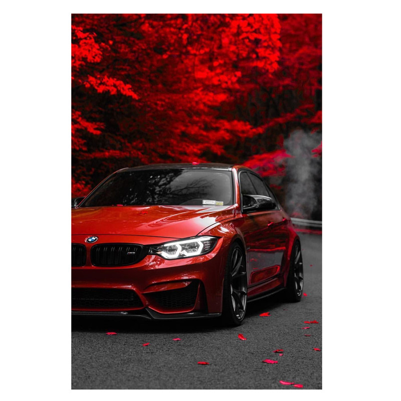 پوستر مدل ماشین Car BMW کد 348