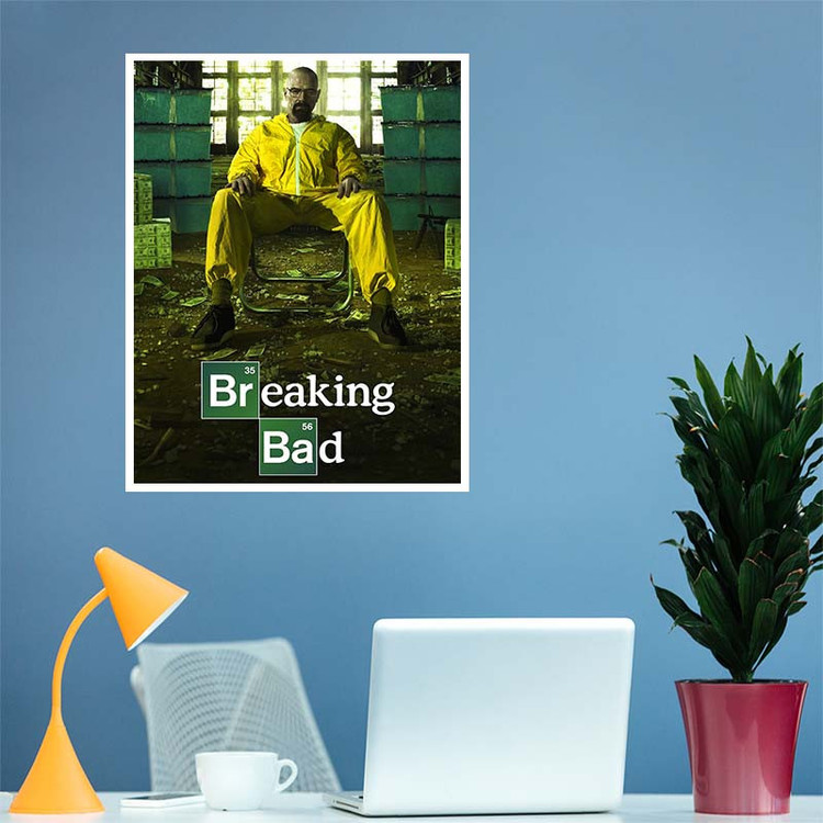 پوستر کارنیکا طرح بریکینگ بد Breaking Bad کد 96093 مجموعه 8 عددی