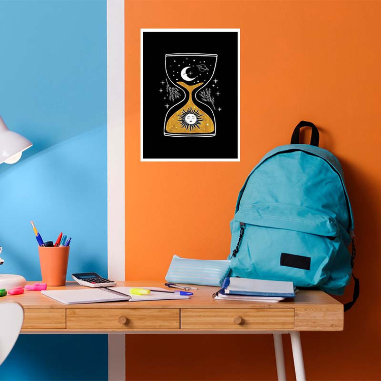 پوستر کارنیکا طرح ماه Moon کد 35735 مجموعه 8 عددی