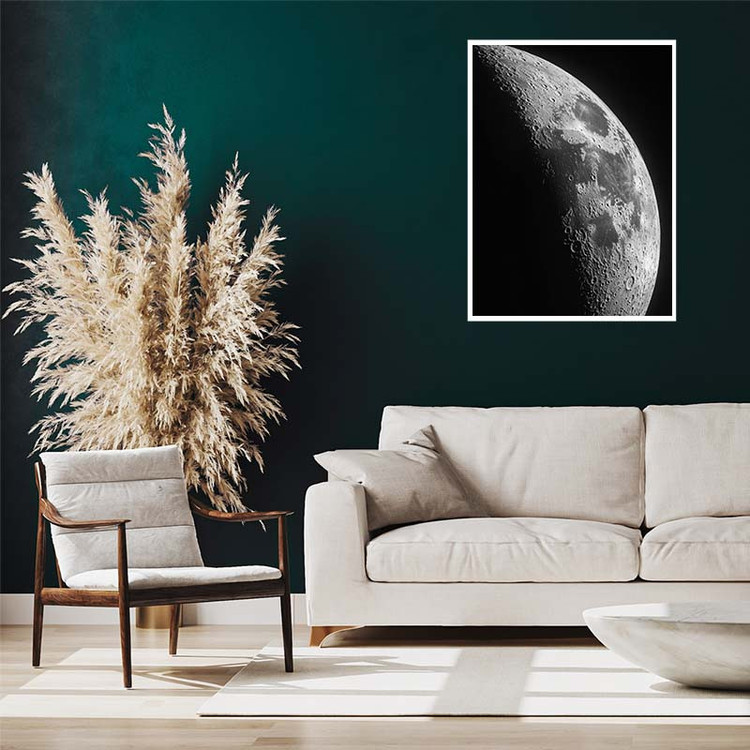 پوستر کارنیکا طرح ماه Moon کد 35735 مجموعه 8 عددی