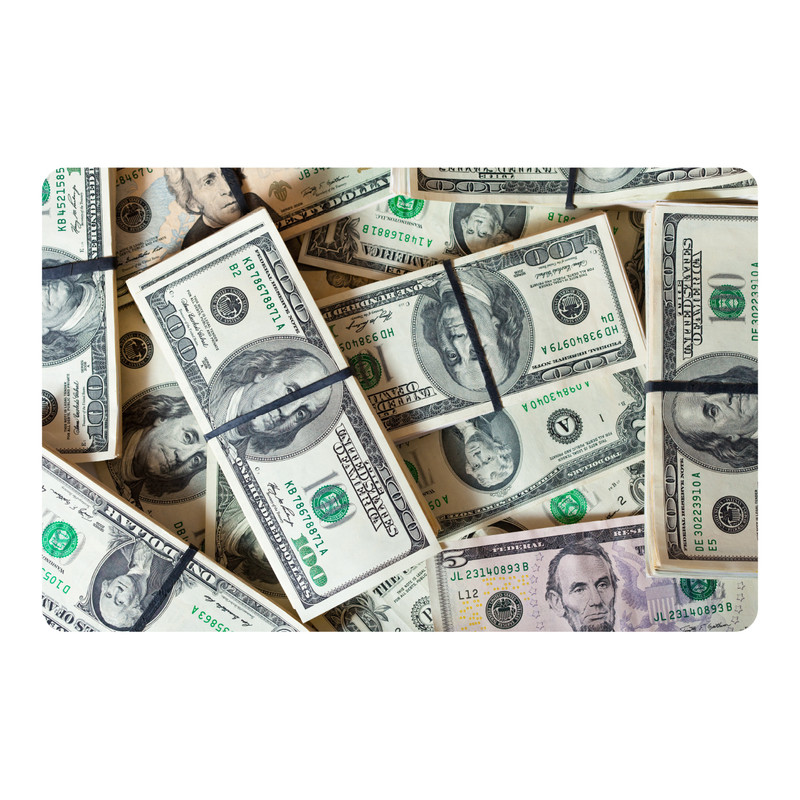 استیکر کارت مدل دلار کد 120