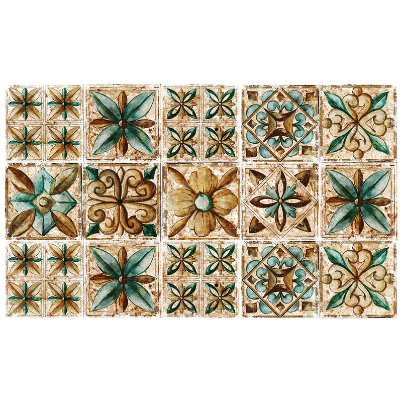 استیکر کاشی مدل m02 بسته 15 عددی