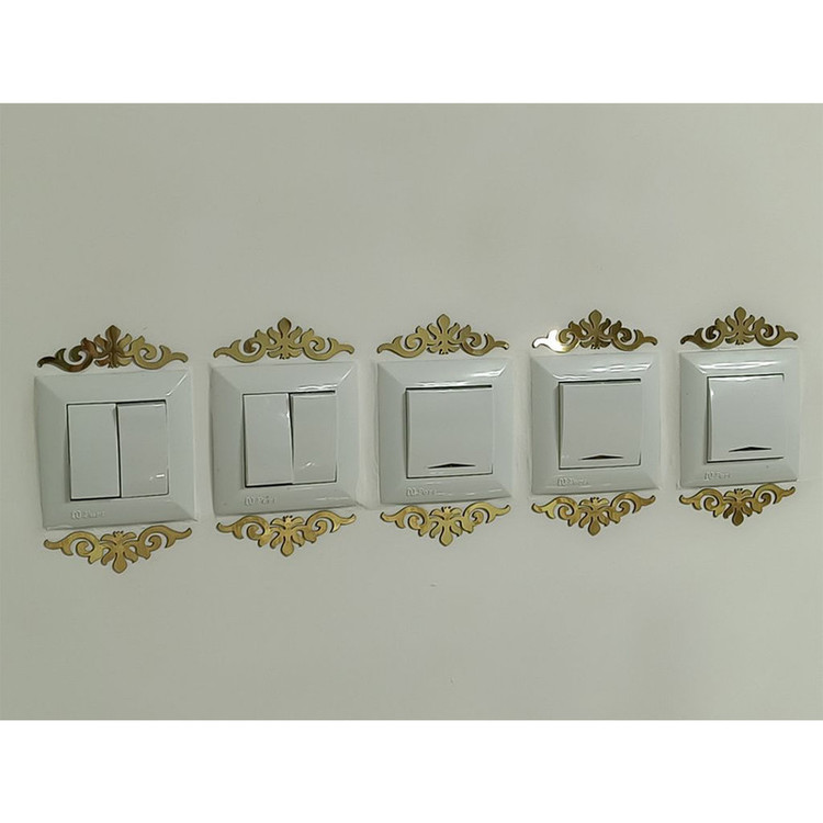 استیکر کلید و پریز کد D200 بسته 20 عددی