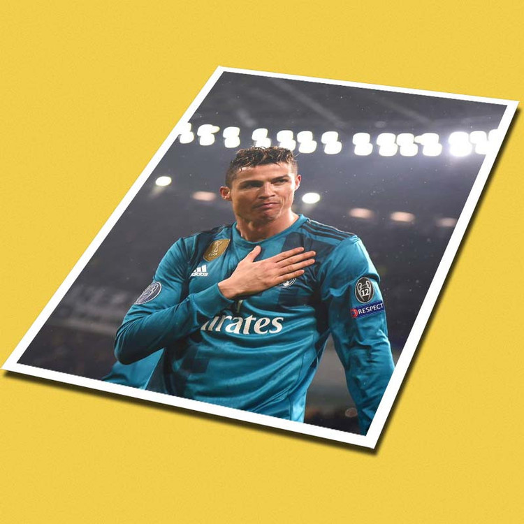 پوستر کارنیکا طرح رونالدو Ronaldo کد 10089 مجموعه 8 عددی