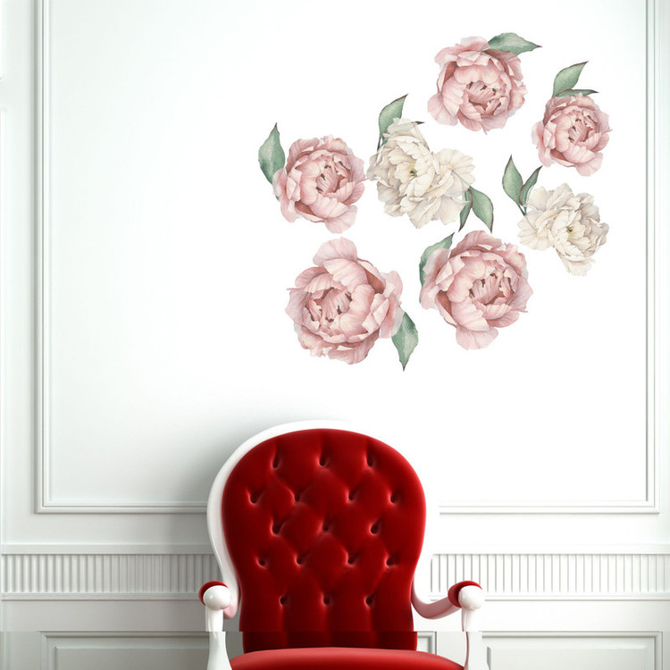 استیکر دیواری طرح floral