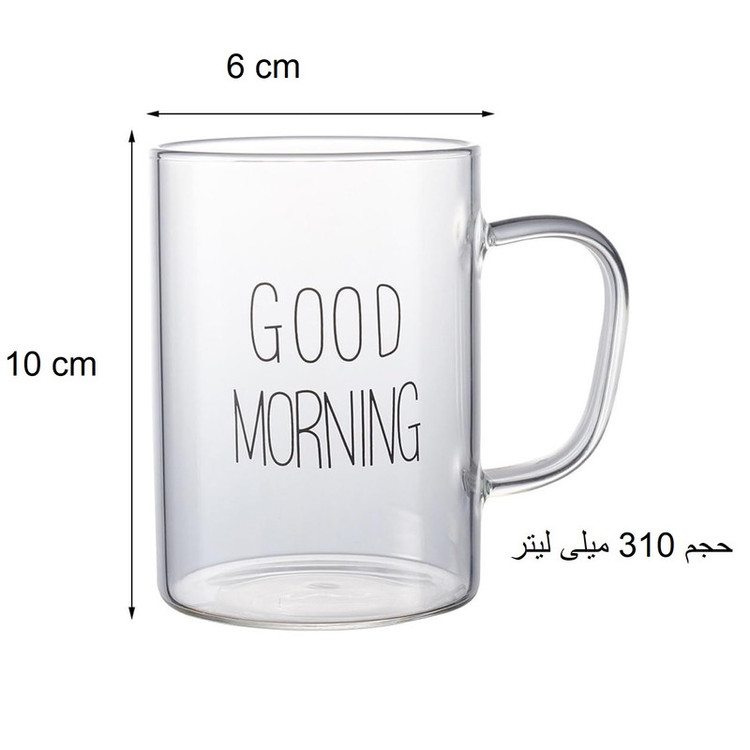 لیوان مدل گود مورنینگ کد 1369n12
