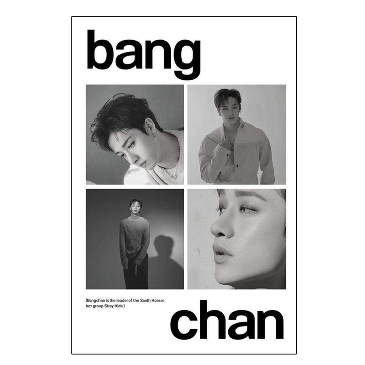 پوستر مدل استری کیدز Stray kids طرح بنگ چان Bang Chan کد 772