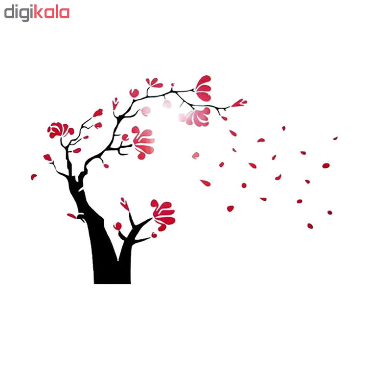 استیکر دیواری والتت طرح گل