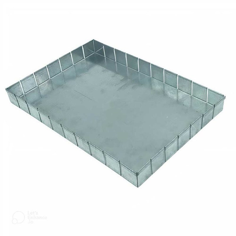 قالب شیرینی به گز مدل سینی اسلایسی مستطیل مقسم دار کد G 2333