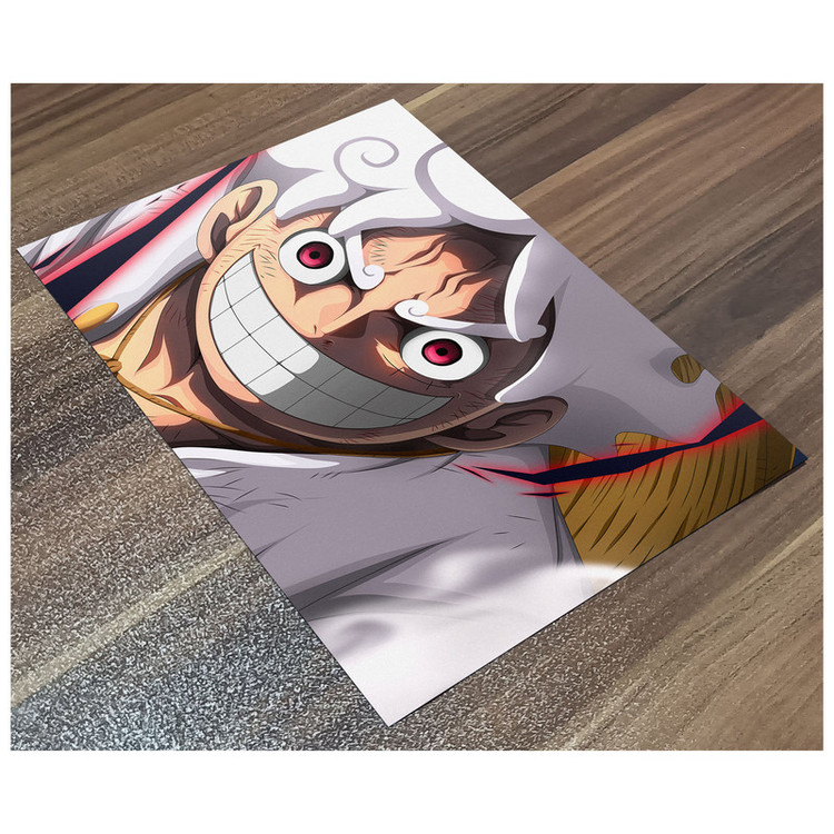پوستر گوفی مدل مانکی دی لوفی انیمه وان پیس طرح Luffy One Piece Anime کد WHT69
