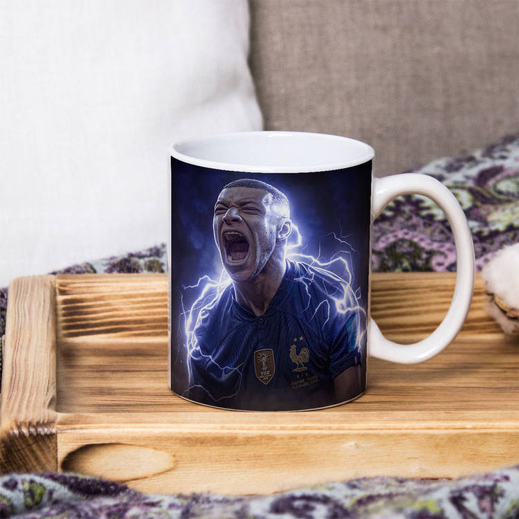 ماگ زیگورات مدل کیلیان امباپه Kylian Mbappé کد 2385