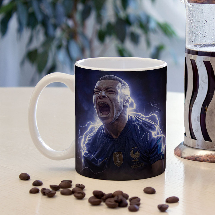 ماگ زیگورات مدل کیلیان امباپه Kylian Mbappé کد 2385