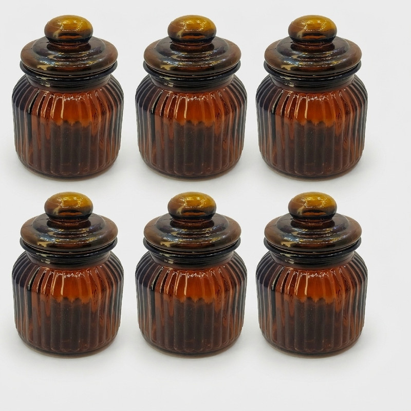 بانکه مدل شیشه ای مجموعه 6 عددی