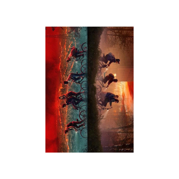 پوستر طرح سریال چیزهای عجیب مدل Stranger Things 11063