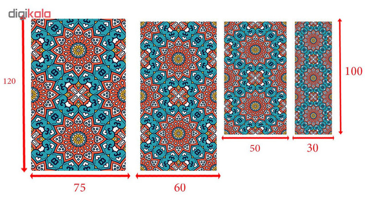 استیکر شیشه طرح سنتی کد 10