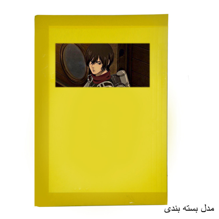 پوستر مدل میکاسا Mikasa طرح انیمه Attack on titan کد 157