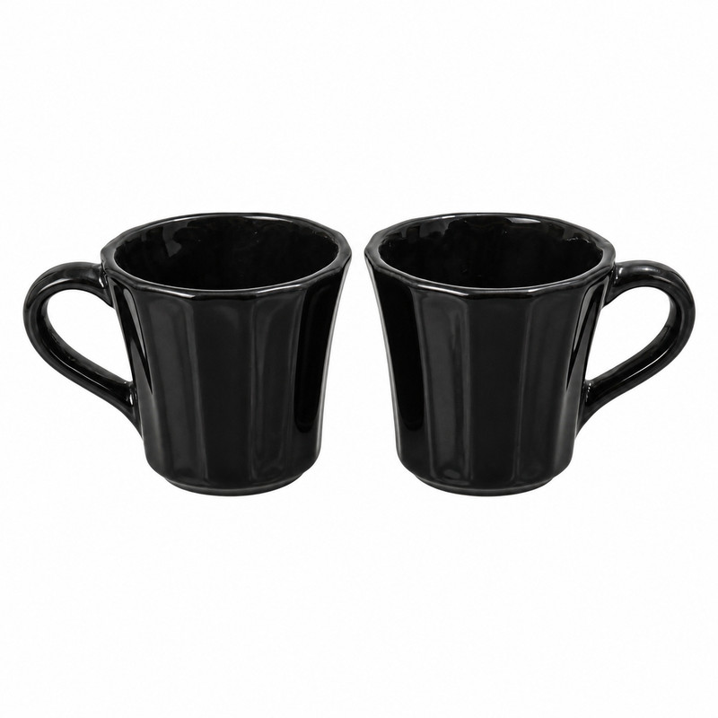 فنجان مدل سرامیکی طرح قهوه خوری کد z19 مجموعه 2 عدد