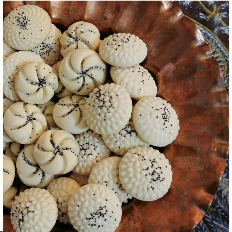 قالب شیرینی مدل نان نخوچی