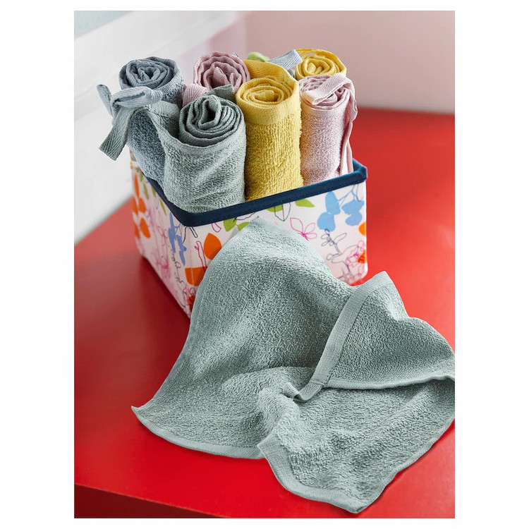حوله دستی ایکیا مدل KRAMA سایز 30x30 سانتی متر بسته 8 عددی