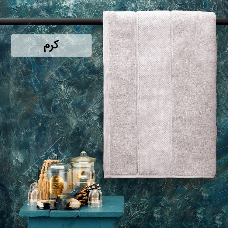 حوله حمامی هیرو طرح ماکرو سایز 100×150 سانتی متر