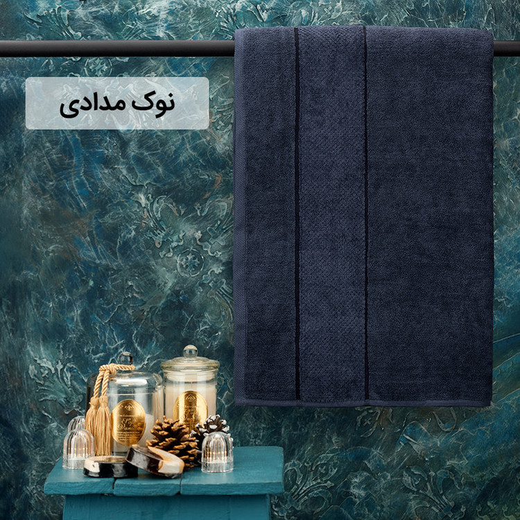 حوله حمامی هیرو طرح ماکرو سایز 100×150 سانتی متر