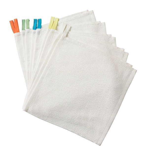 حوله دستی ایکیا مدل Krama سایز 30x30 سانتی متر مجموعه 10 عددی